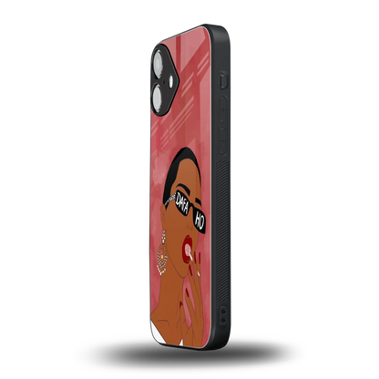 Dafa Ho iphone 16 plus mobile cover | shockproof glass phone case