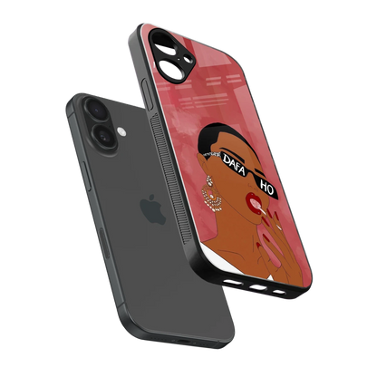 Dafa Ho sleek iPhone 16 cover with tempered glass back and TPU edges
