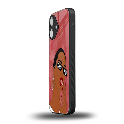 Dafa Ho iPhone 16 mobile cover | shockproof glass phone case