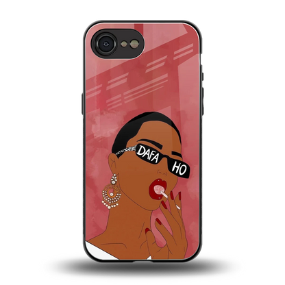 Dafa Ho back phone cover | glass case for iphone 16e