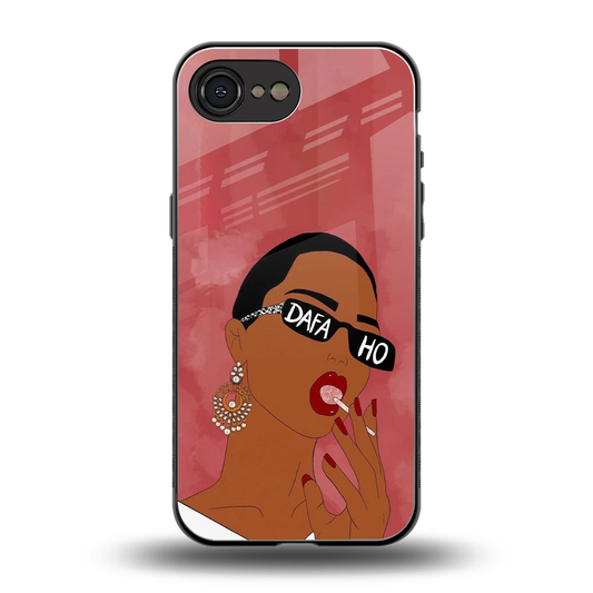 Dafa Ho back phone cover | glass case for iphone 17e