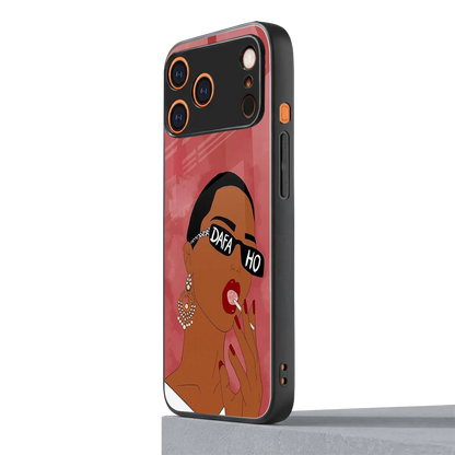 Dafa Ho iphone 17 pro max mobile cover | shockproof glass phone case