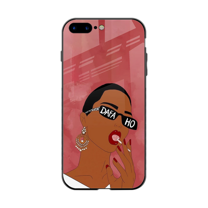Dafa Ho back phone cover | glass case for iphone 8 plus