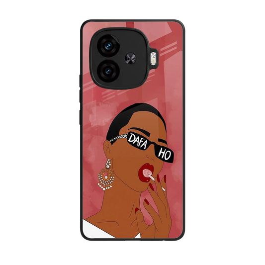 Dafa Ho back phone cover | glass case for iqoo neo 10r 5g