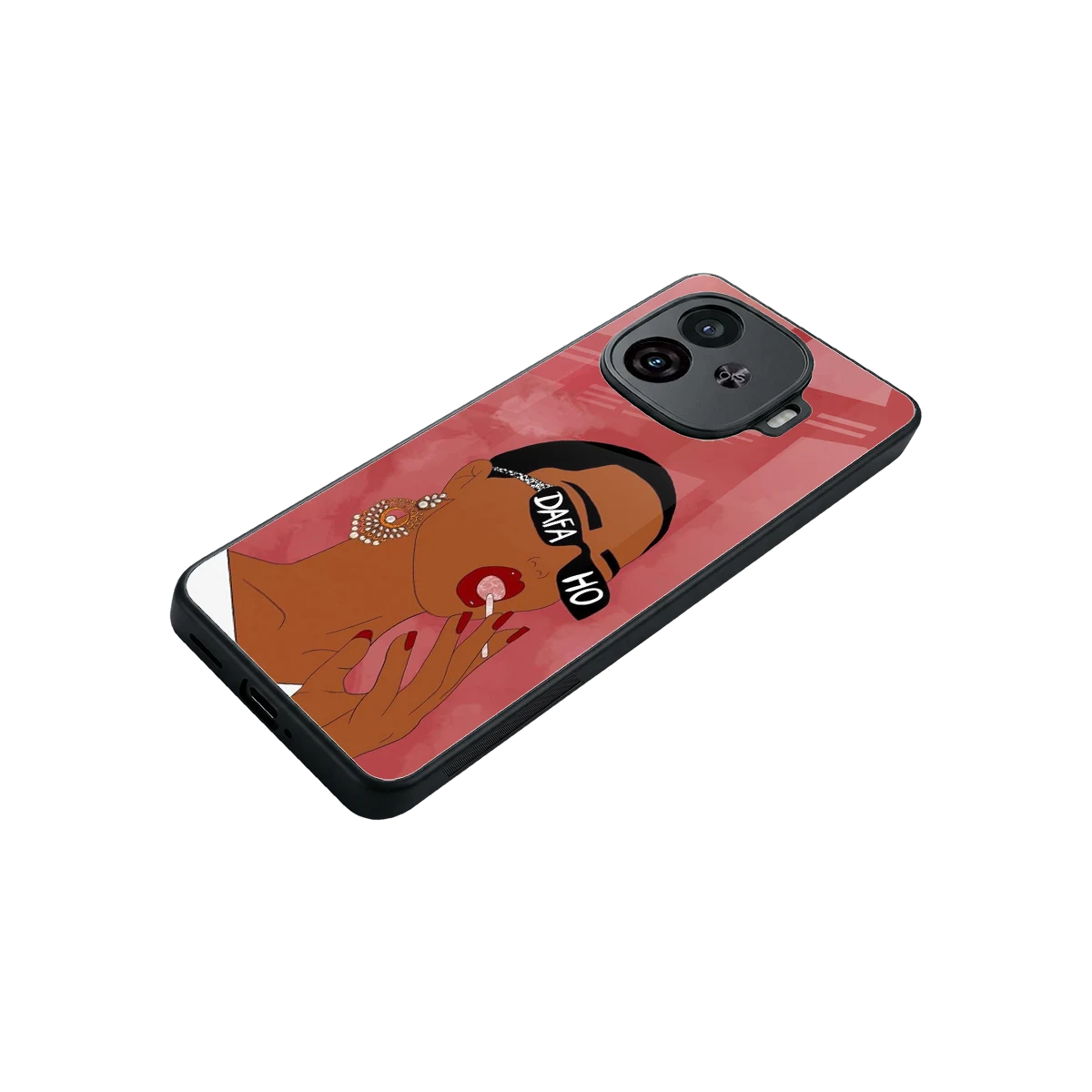 Dafa Ho stylish phone case for iqoo neo 10r 5g | glossy glass and slim fit