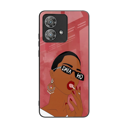 Dafa Ho back phone cover | glass case for motorola edge 40 neo 5g