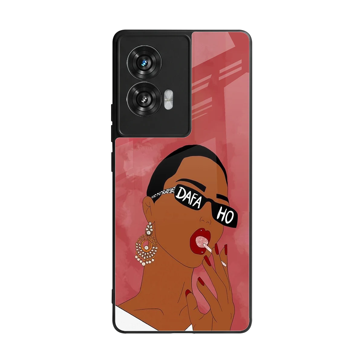 Dafa Ho back phone cover | glass case for motorola edge 50 fusion