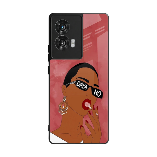Dafa Ho back phone cover | glass case for motorola edge 50 fusion