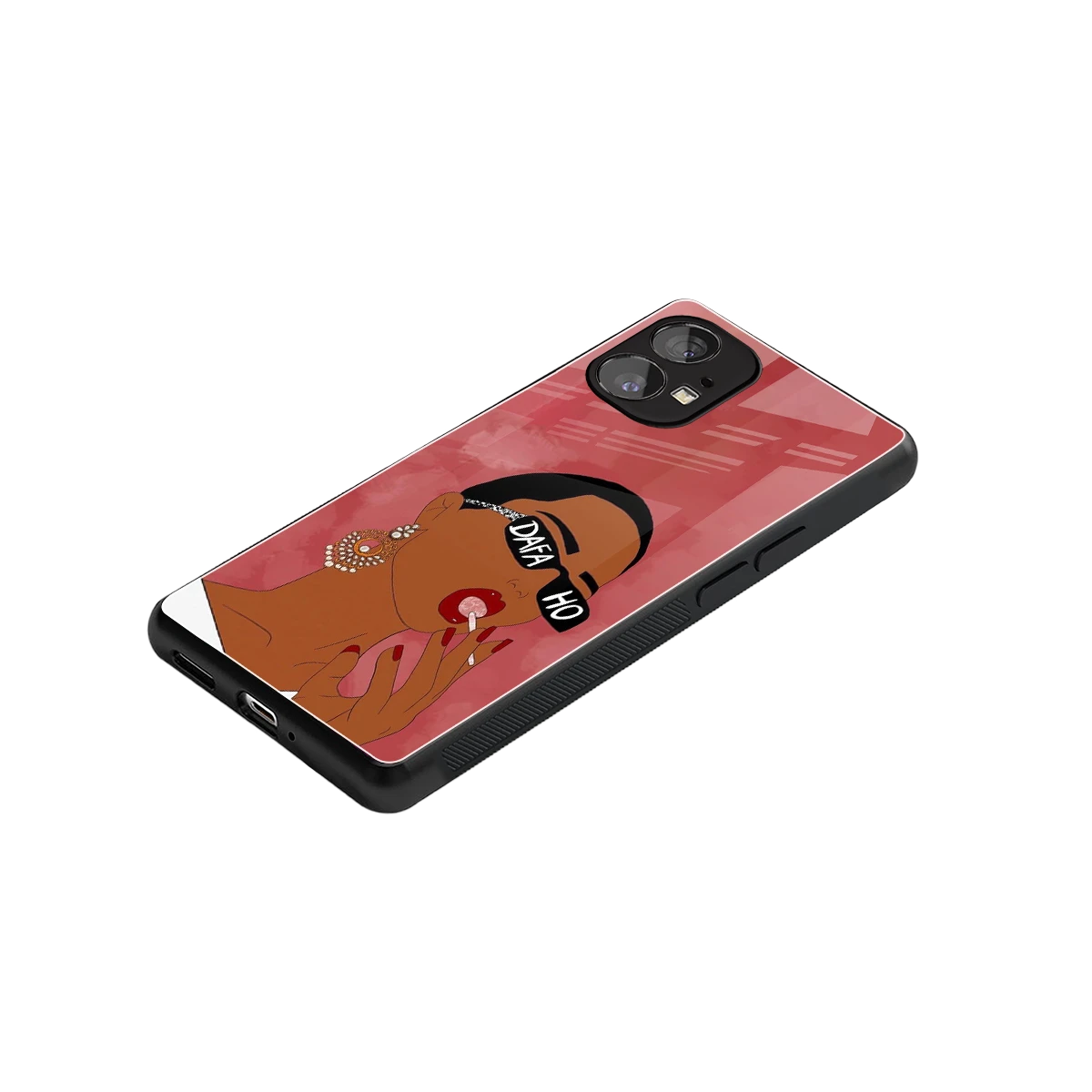 Dafa Ho stylish phone case for nothing phone 1 | glossy glass and slim fit