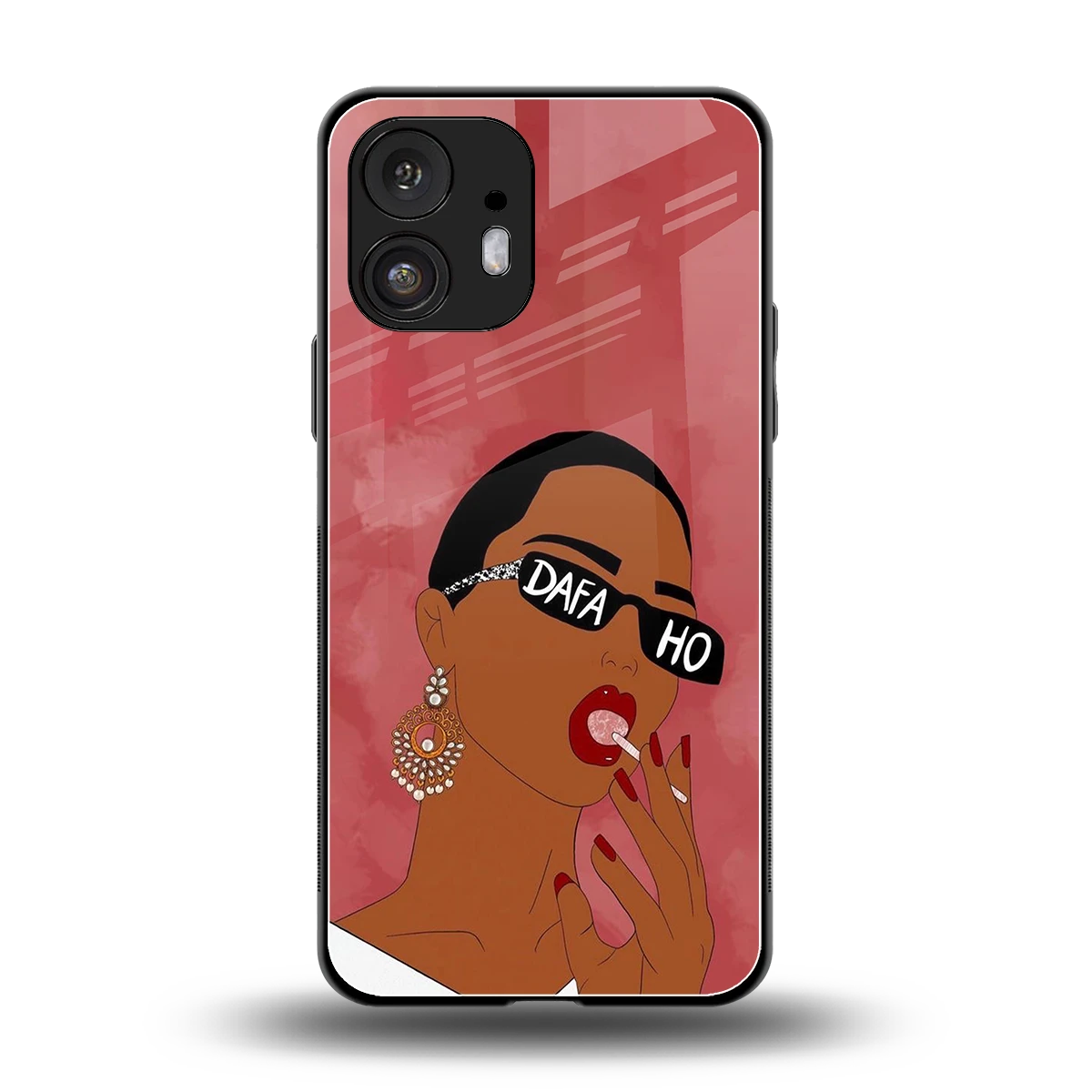 Dafa Ho back phone cover | glass case for nothing phone 2