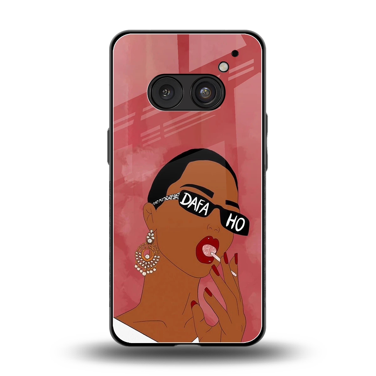 Dafa Ho back phone cover | glass case for nothing phone 2a plus