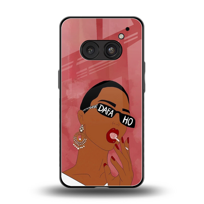 Dafa Ho back phone cover | glass case for nothing phone 2a plus