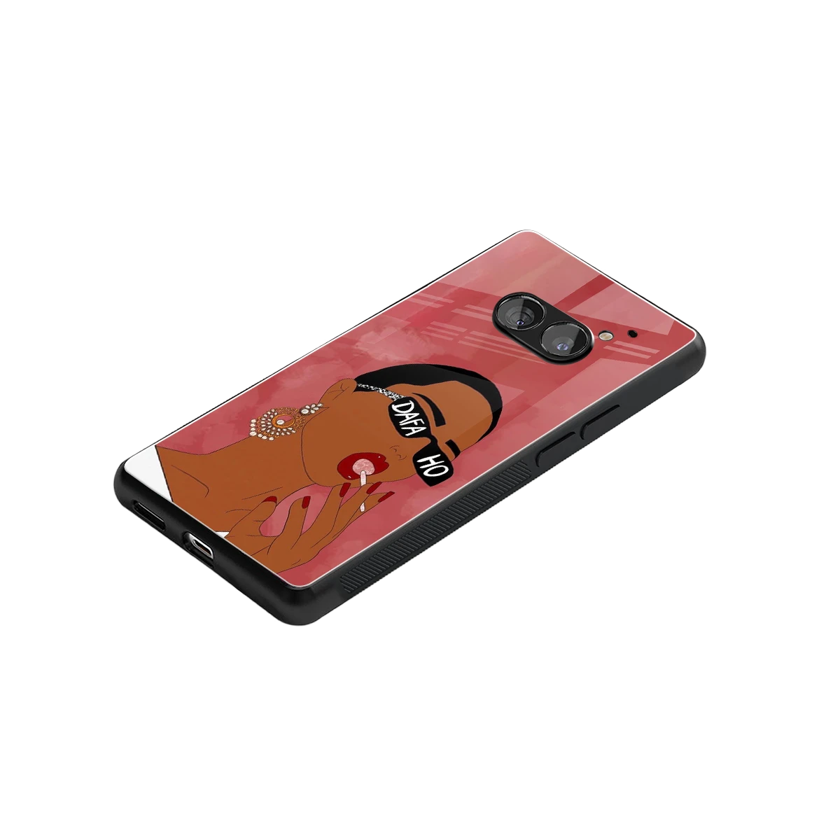 Dafa Ho stylish phone case for nothing phone 2a | glossy glass and slim fit