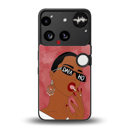 Dafa Ho back phone cover | glass case for nothing phone 3