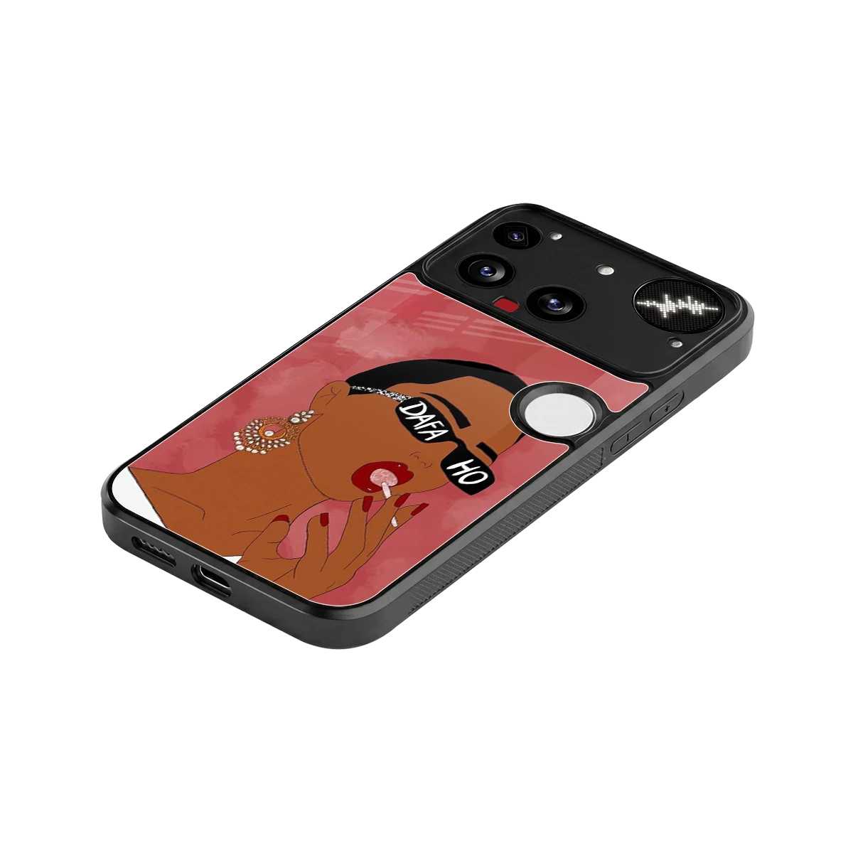 Dafa Ho stylish phone case for nothing phone 3 | glossy glass and slim fit
