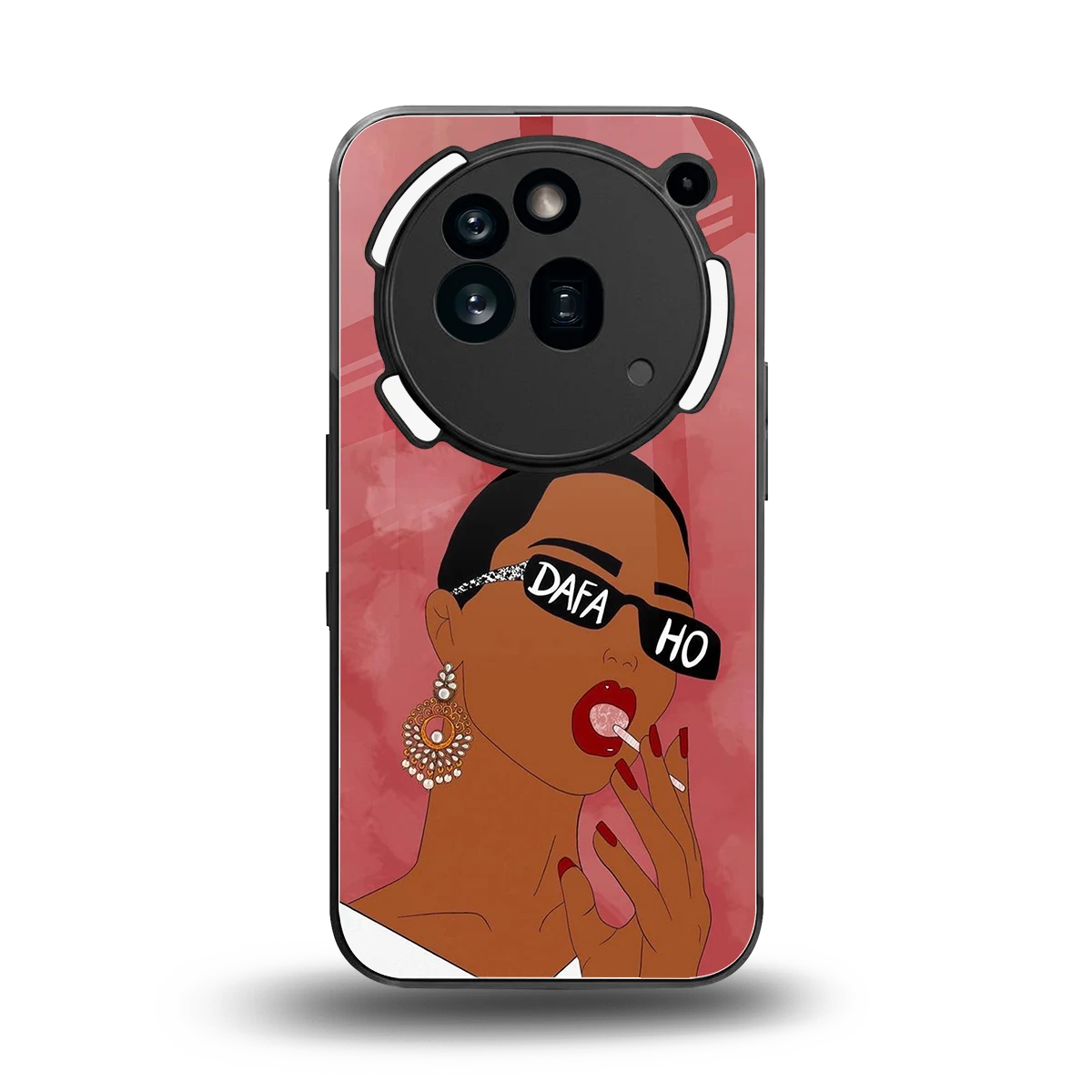 Dafa Ho back phone cover | glass case for nothing phone 3a pro
