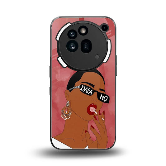 Dafa Ho back phone cover | glass case for nothing phone 3a pro