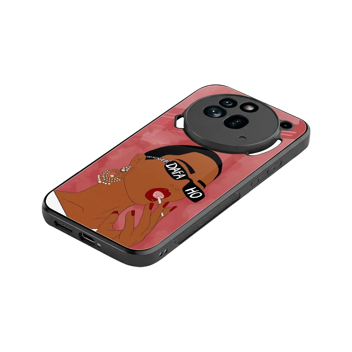 Dafa Ho stylish phone case for nothing phone 3a pro | glossy glass and slim fit