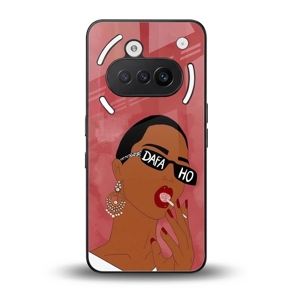 Dafa Ho back phone cover | glass case for nothing phone 3a