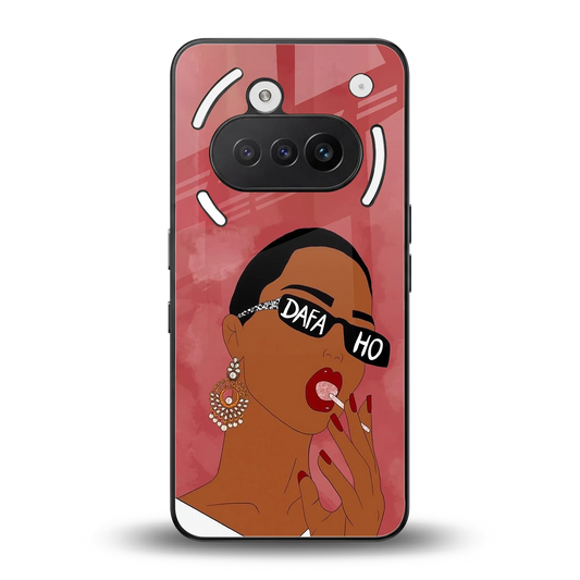 Dafa Ho back phone cover | glass case for nothing phone 3a