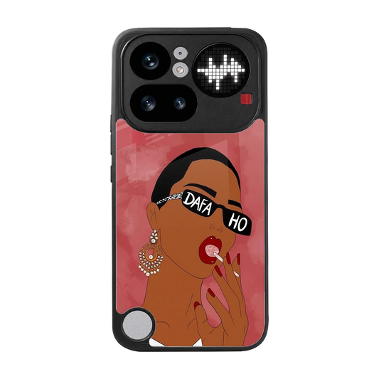 Dafa Ho back phone cover | glass case for nothing phone 4a pro