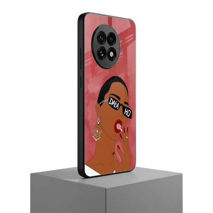 Dafa Ho oneplus 13r mobile cover | shockproof glass phone case