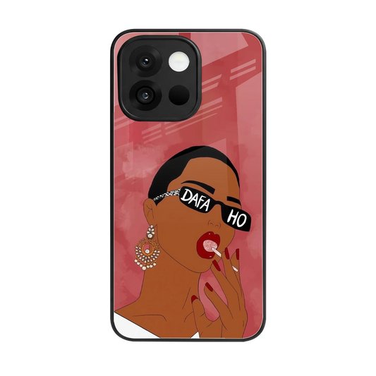 Dafa Ho back phone cover | glass case for oneplus 13s