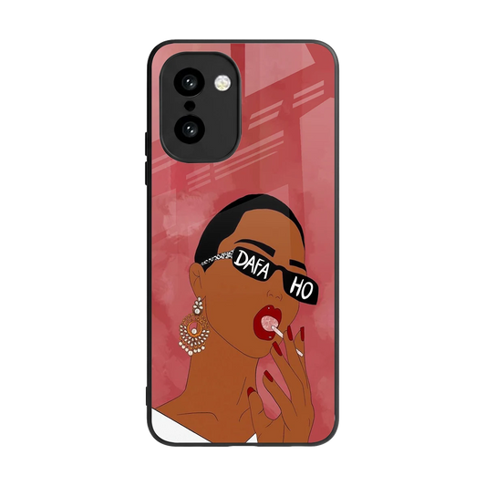Dafa Ho back phone cover | glass case for oneplus 15r
