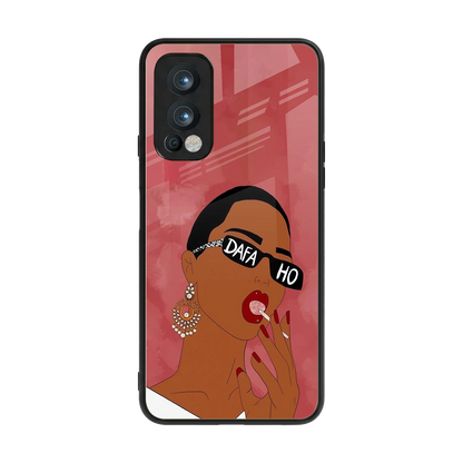 Dafa Ho back phone cover | glass case for oneplus nord 2