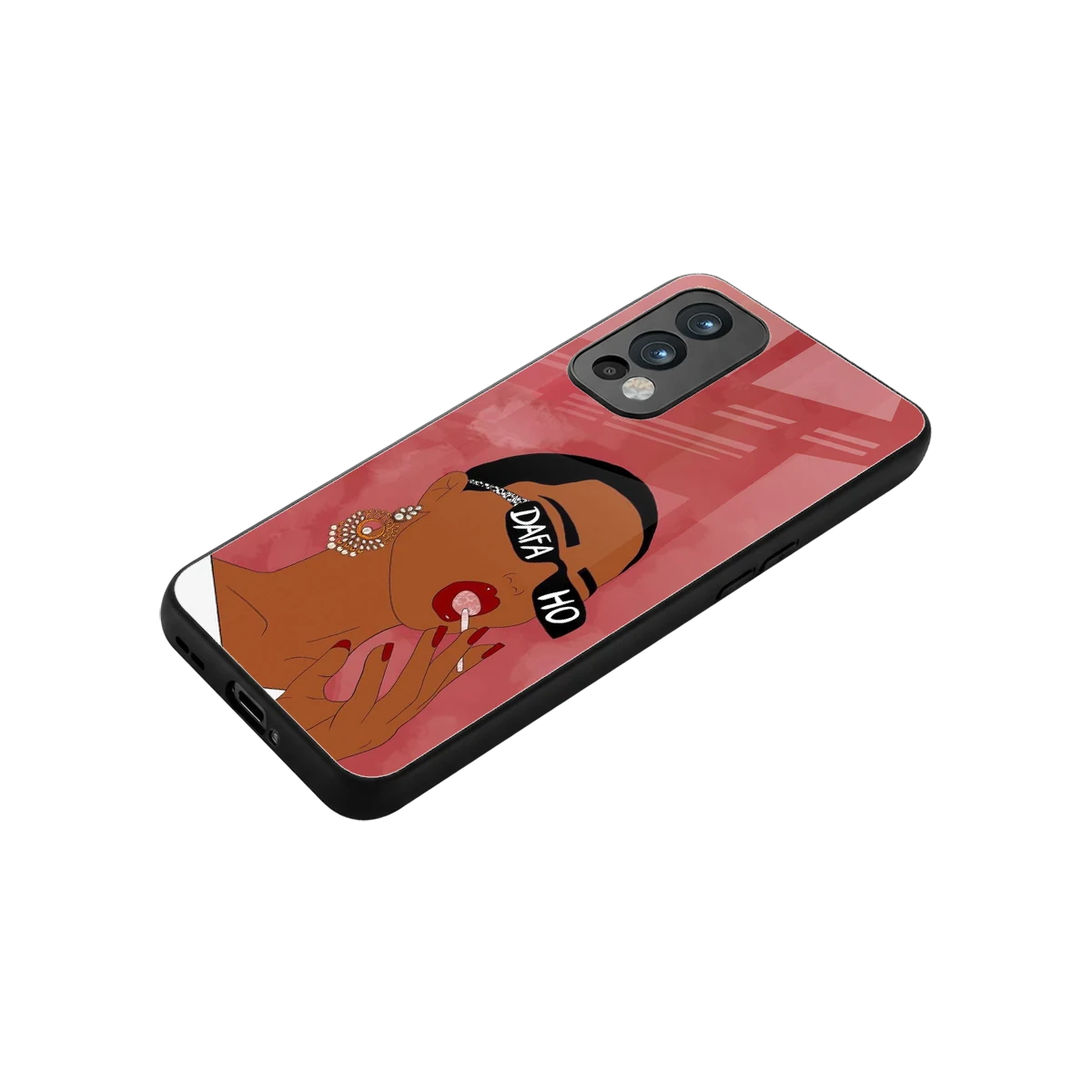 Dafa Ho stylish phone case for oneplus nord 2 | glossy glass and slim fit