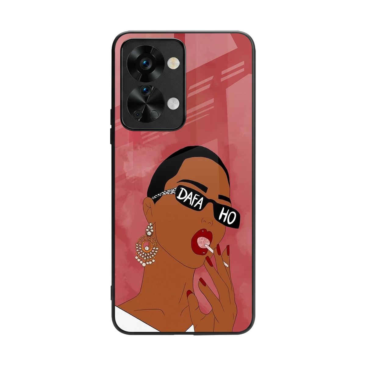 Dafa Ho back phone cover | glass case for oneplus nord 2t