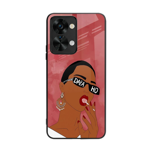 Dafa Ho back phone cover | glass case for oneplus nord 2t
