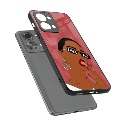 Dafa Ho sleek oneplus nord 2t cover with tempered glass back and TPU edges