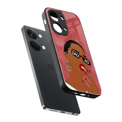 Dafa Ho sleek oneplus nord 3 cover with tempered glass back and TPU edges