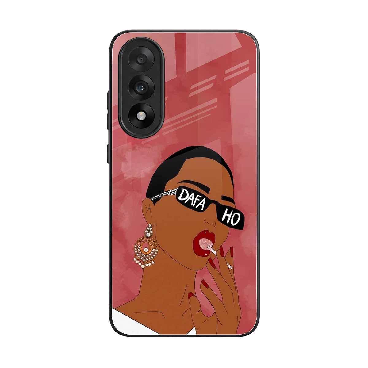 Dafa Ho back phone cover | glass case for oneplus nord 5