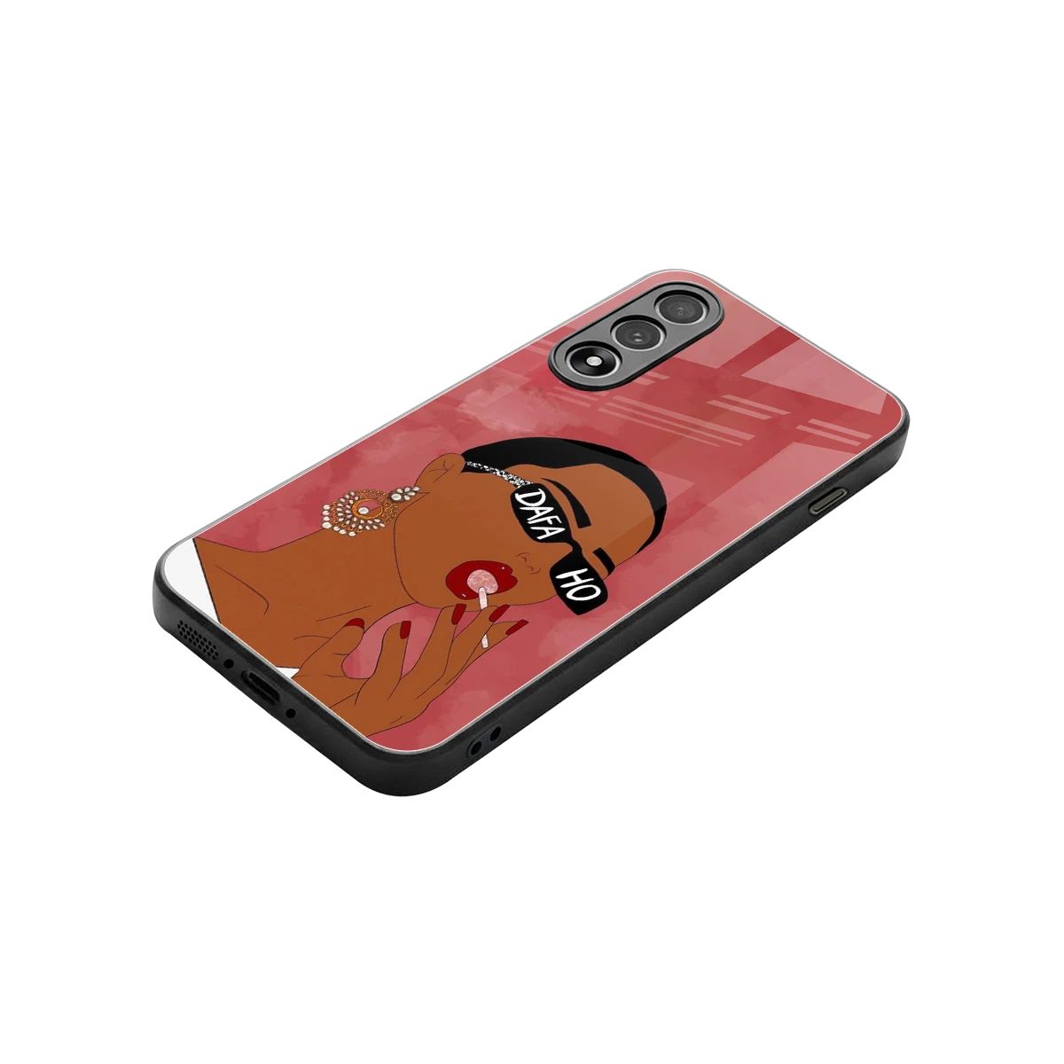 Dafa Ho stylish phone case for oneplus nord 5 | glossy glass and slim fit