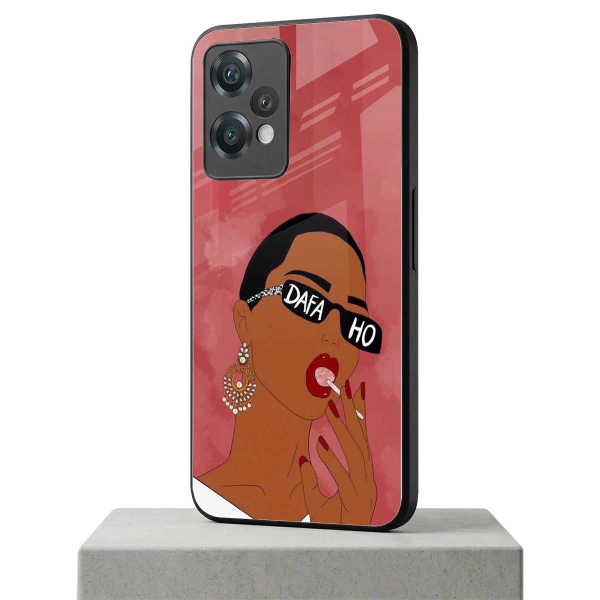 Dafa Ho oneplus nord ce 2 lite mobile cover | shockproof glass phone case