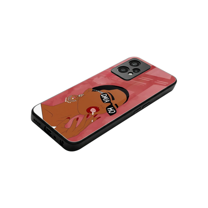 Dafa Ho stylish phone case for oneplus nord ce 2 lite | glossy glass and slim fit