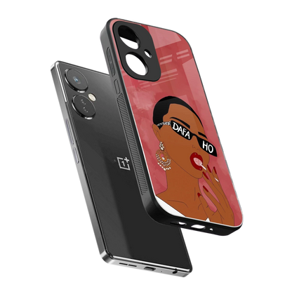 Dafa Ho sleek oneplus nord ce 3 cover with tempered glass back and TPU edges