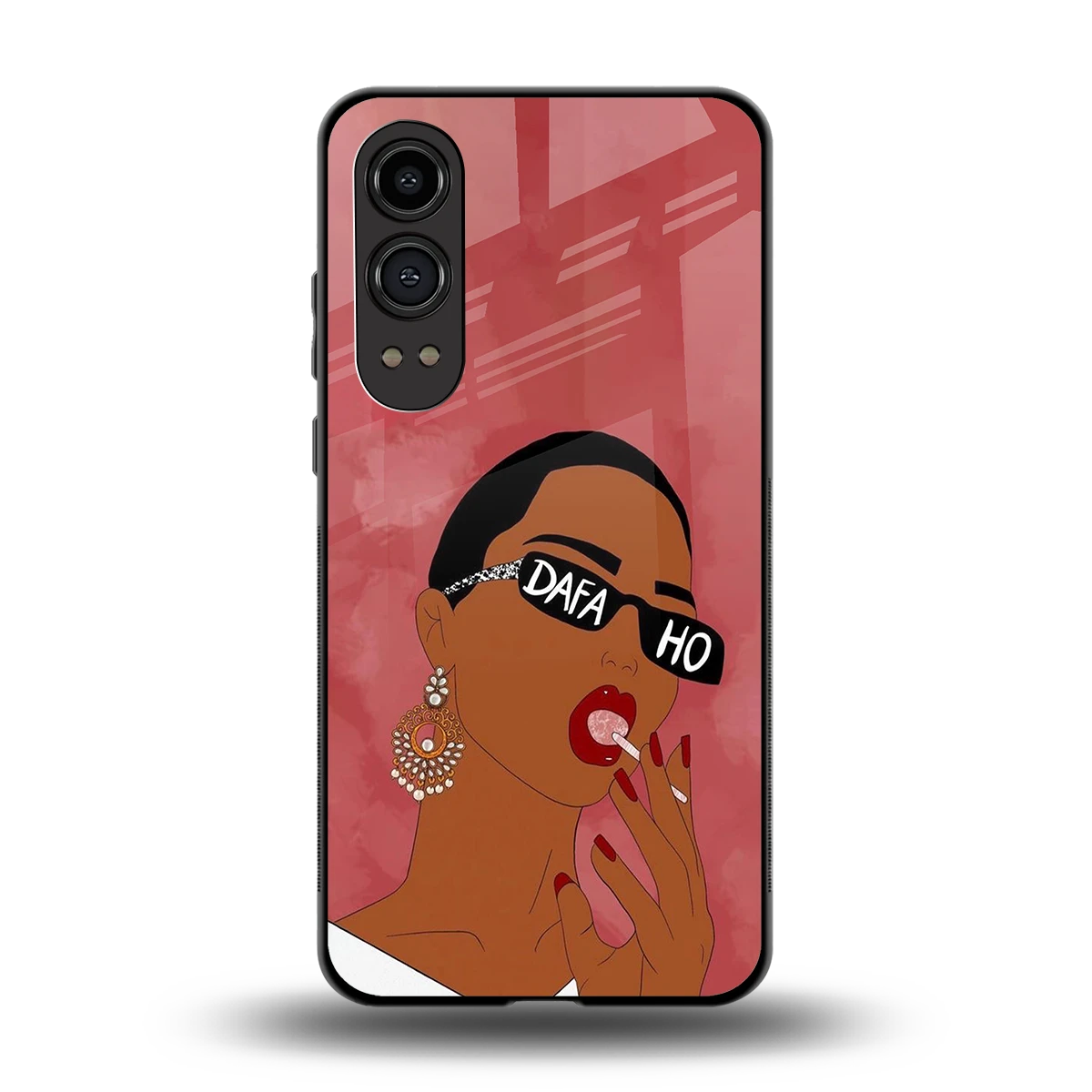 Dafa Ho back phone cover | glass case for oneplus nord ce 4 lite