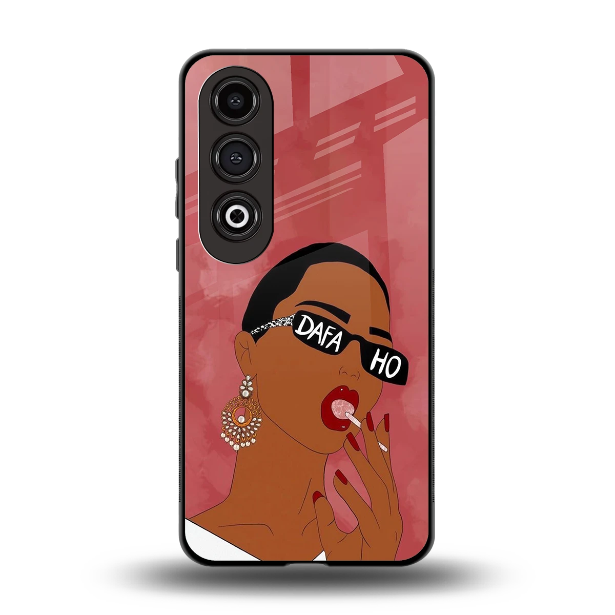 Dafa Ho back phone cover | glass case for oneplus nord ce 4