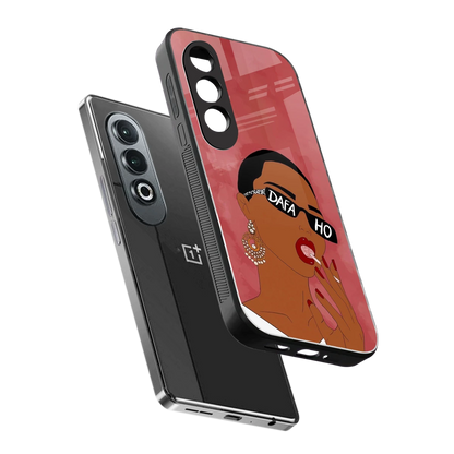 Dafa Ho sleek oneplus nord ce 4 cover with tempered glass back and TPU edges