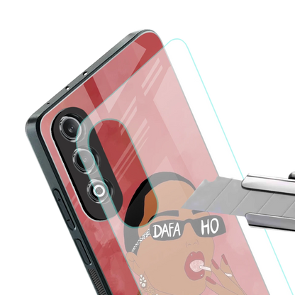 Dafa Ho stylish phone case for oneplus nord ce 4 | glossy glass and slim fit