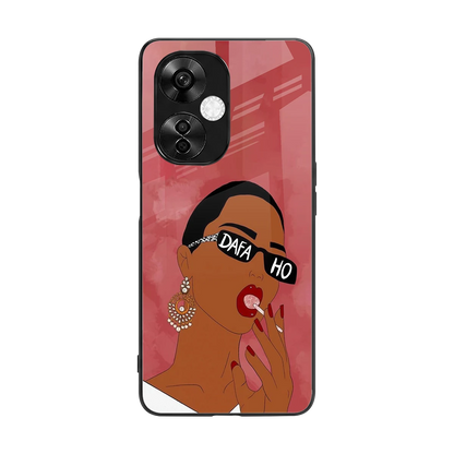 Dafa Ho back phone cover | glass case for oneplus nord ce 3 lite