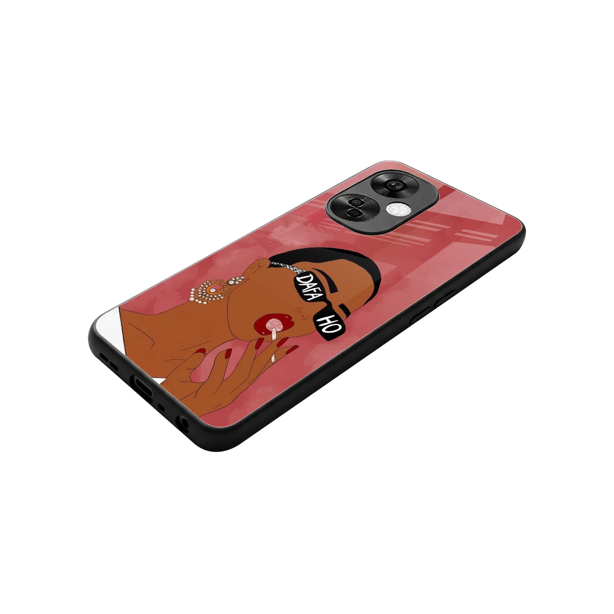 Dafa Ho stylish phone case for oneplus nord ce 3 lite | glossy glass and slim fit