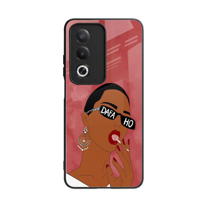 Dafa Ho back phone cover | glass case for oppo a3 pro