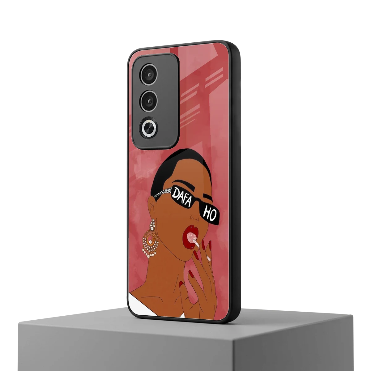 Dafa Ho oppo a3 pro mobile cover | shockproof glass phone case
