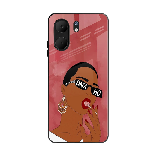 Dafa Ho back phone cover | glass case for oppo a5x 5g