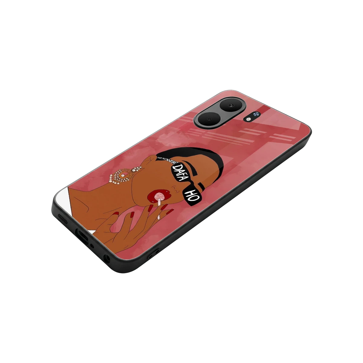 Dafa Ho stylish phone case for oppo a5x 5g | glossy glass and slim fit