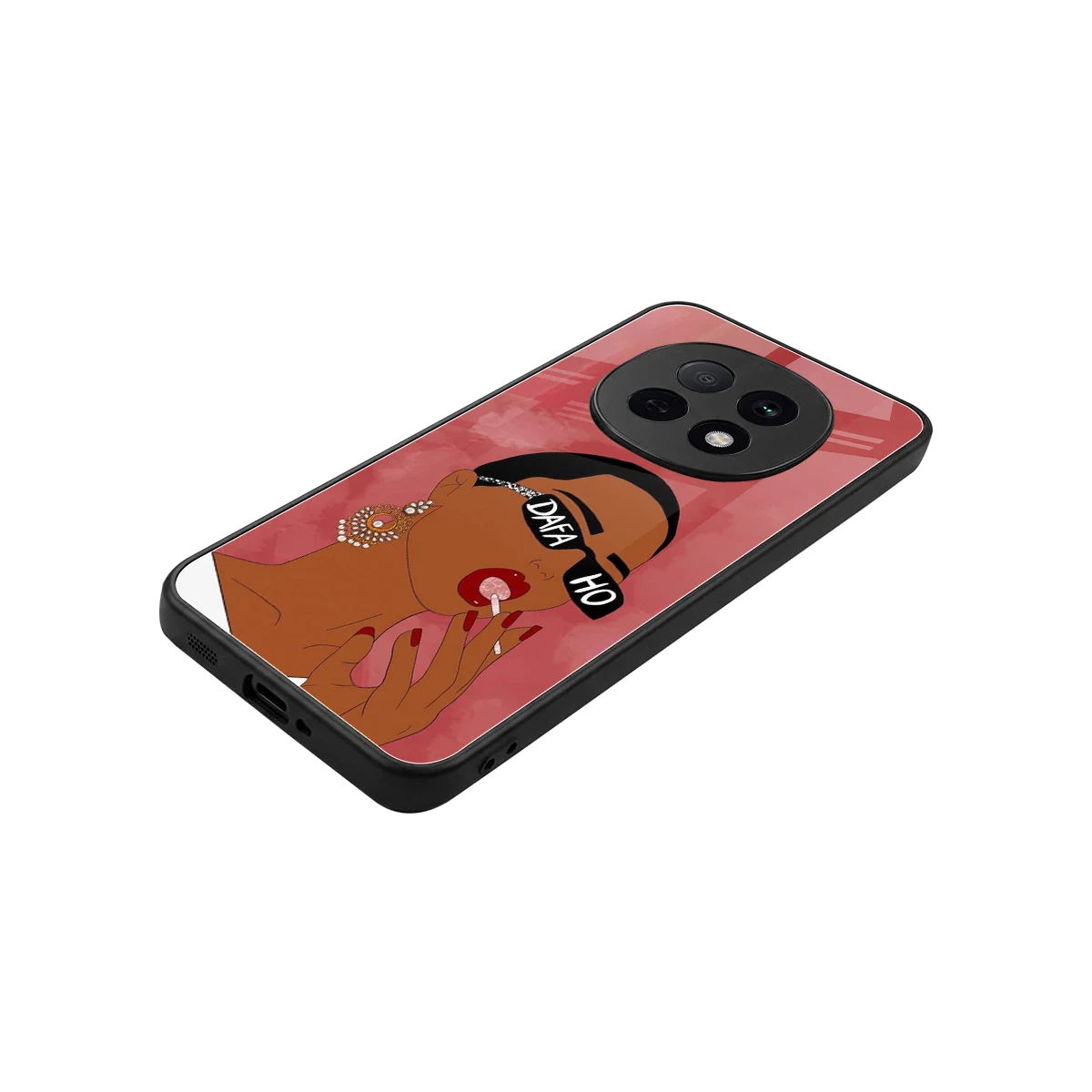 Dafa Ho stylish phone case for oppo f29 pro 5g | glossy glass and slim fit